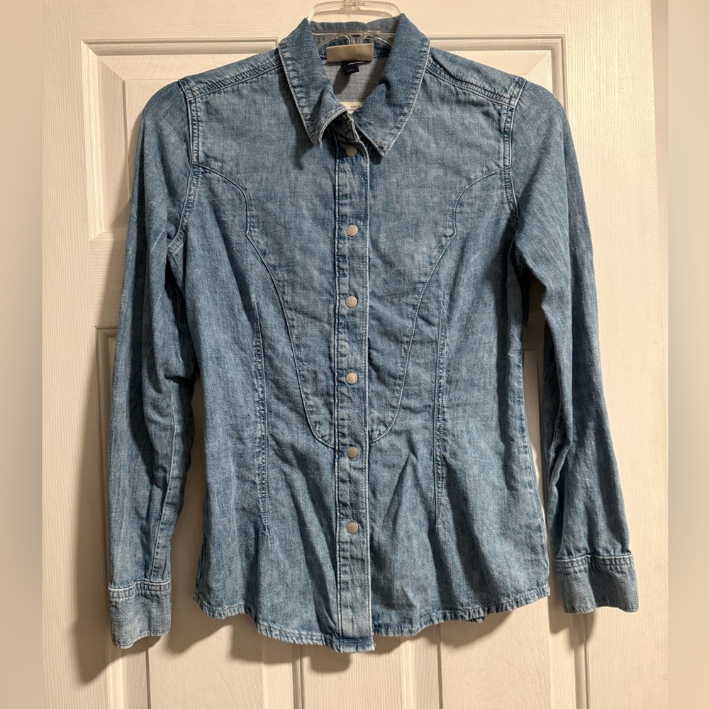 Light Wash Denim Shirt